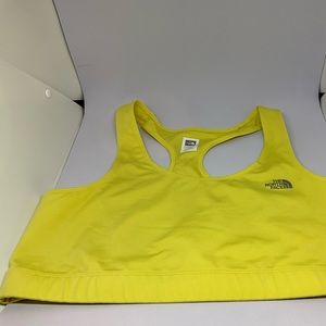 The North Face - Yellow Sports Bra, Size XL. ***New without Tags